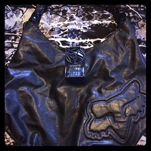 Black fox racing hobo bag