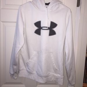 White Under Armour Sweatshirt