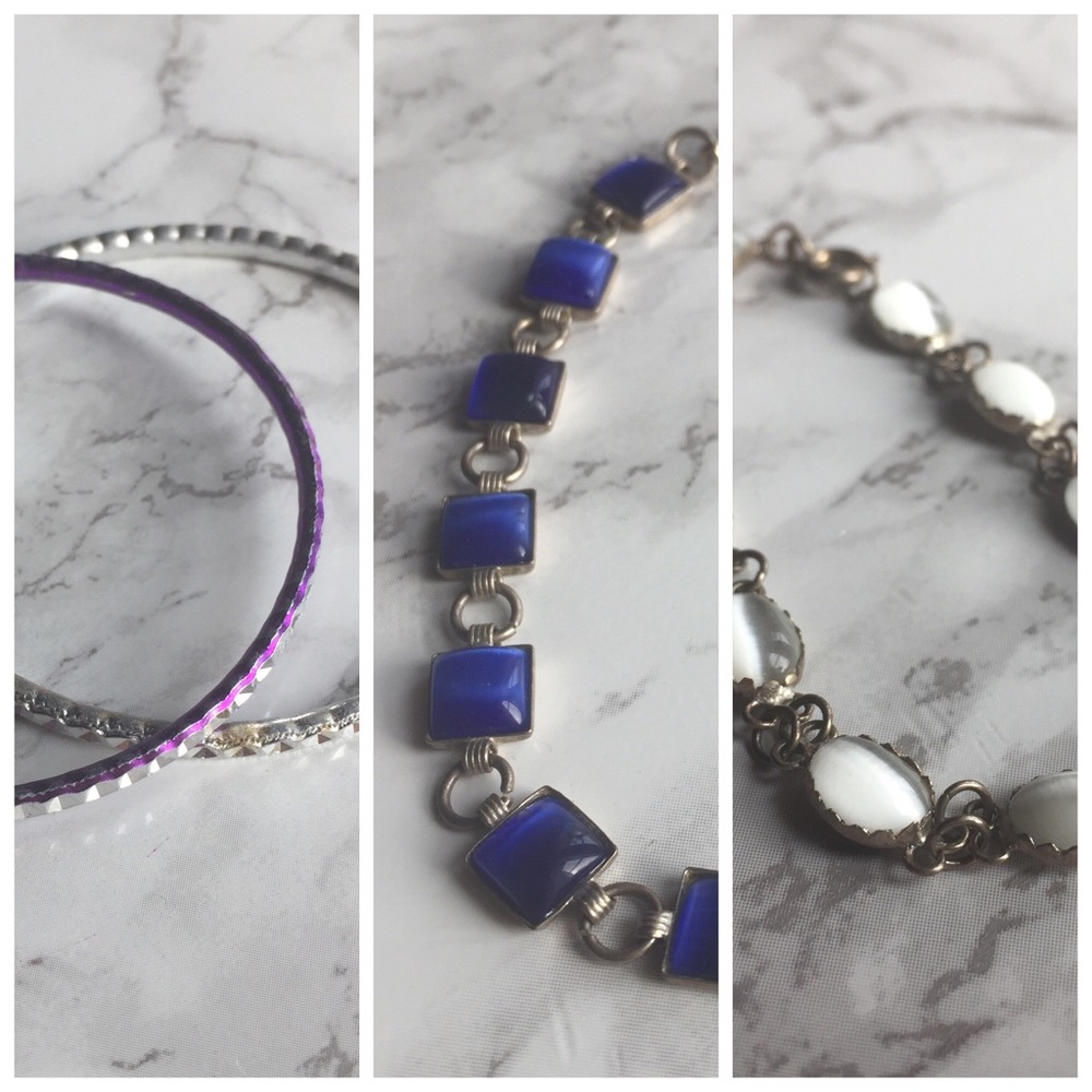 Bracelets! Set of three.