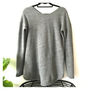 Reformation grey sweatshirt xs