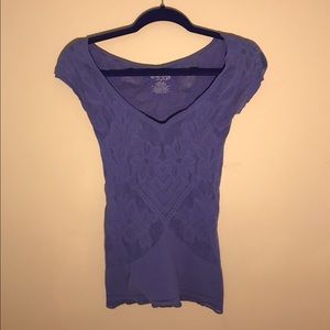 FREE PEOPLE stretchy lace top
