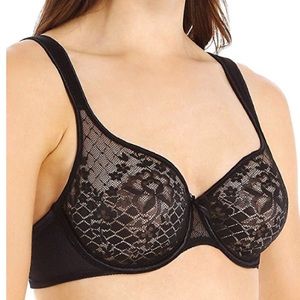 Empreinte Seamless Black Bra
