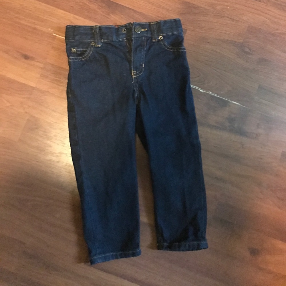 Carters straight toddler jeans.