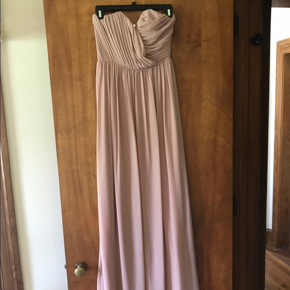 Gorgeous "dusty rose" maxi dress
