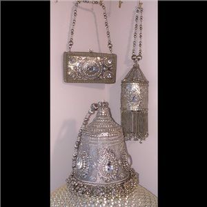 Silver Moroccan Dreams HandBags