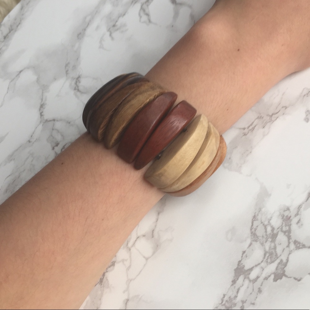 Wooden bracelet