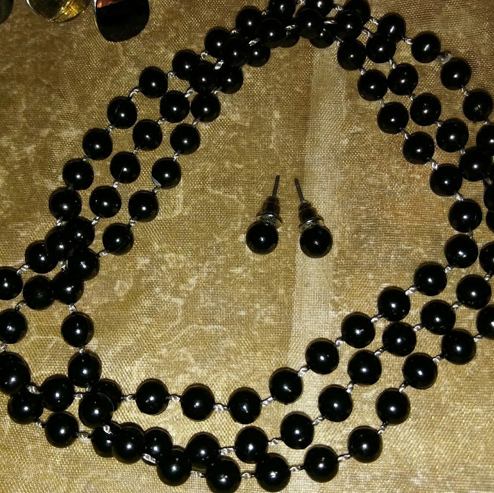 Necklace and Earrings