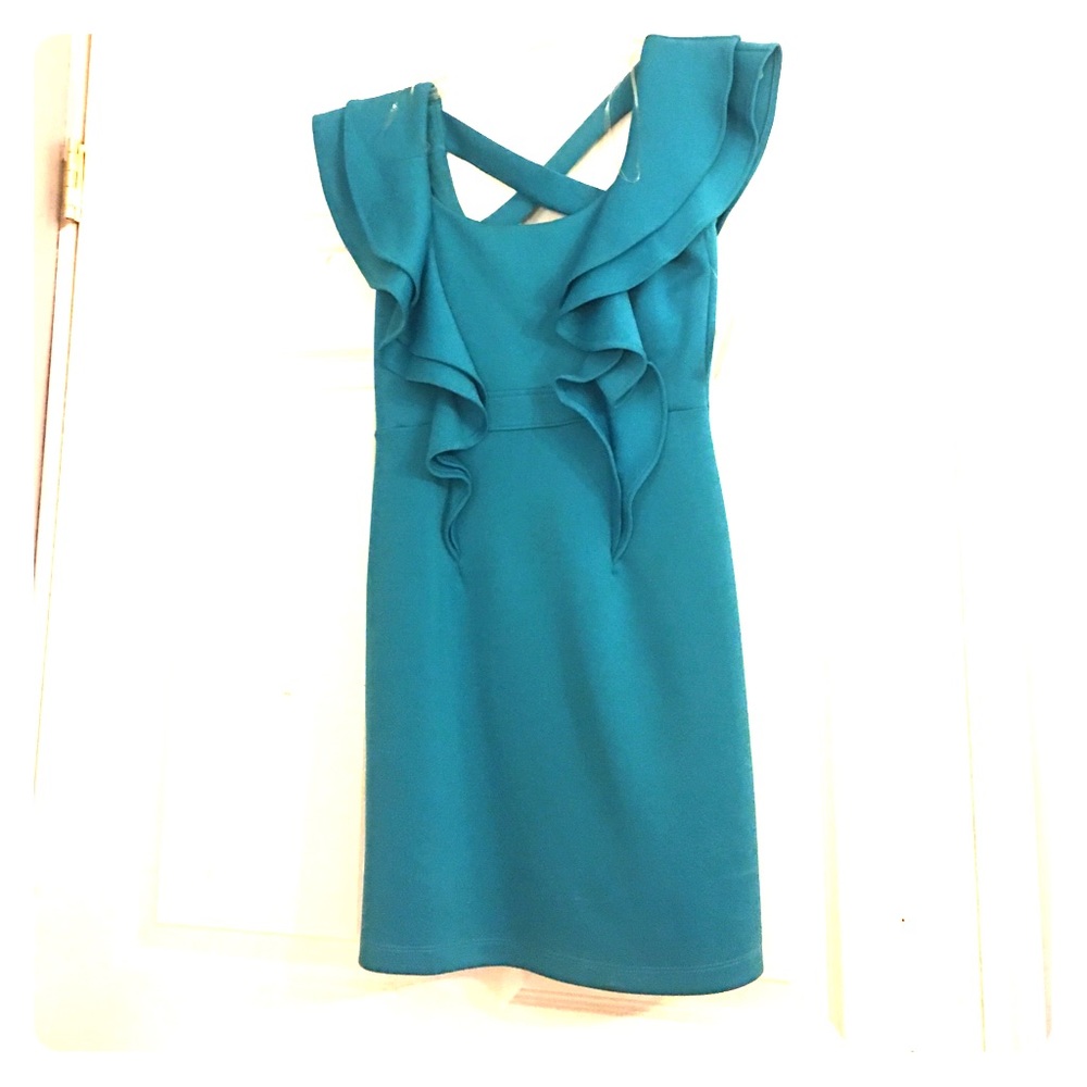 Blue dress