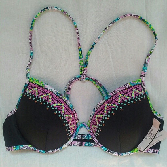 Victoria's Secret Other - Victoria's Secret Fabulous Strappy Back Bikini Top