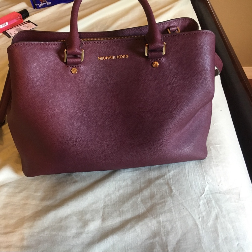 MK large Savannah satchel