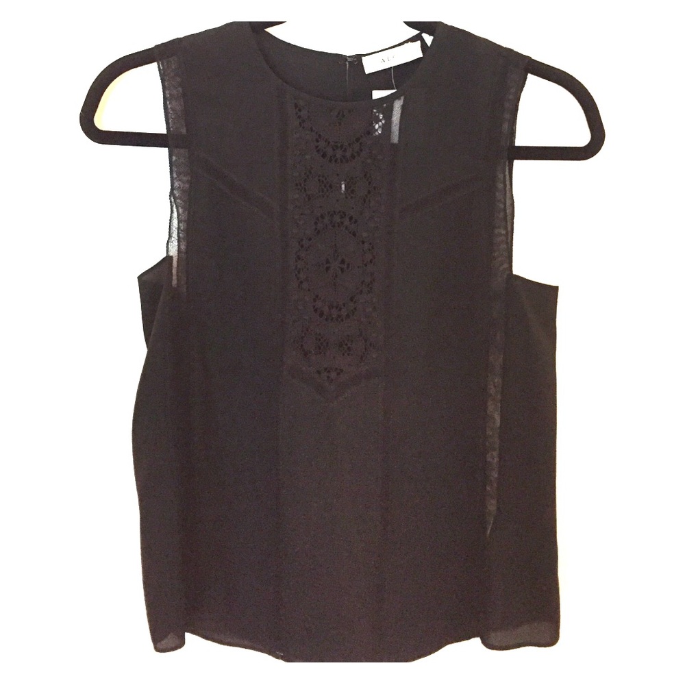 A.L.C. blouse with lace detail