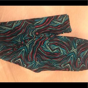 Lularoe mermaid print leggings