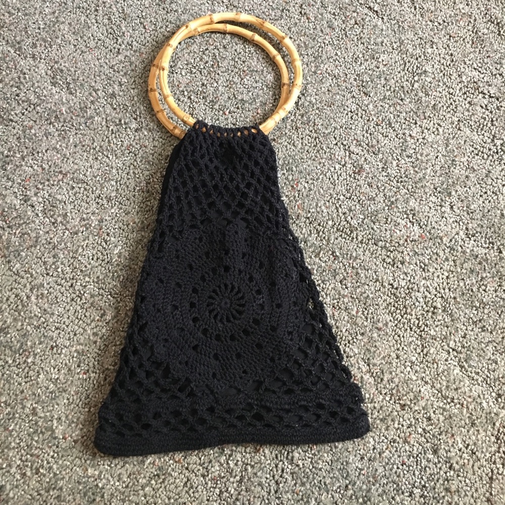 Banana Republic knit handbag