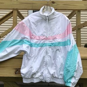 Vintage 80s Fred Perry windbreaker jacket