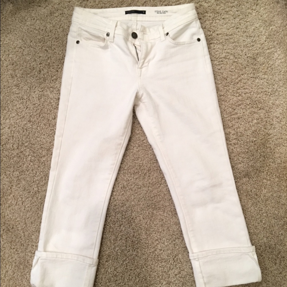 Fidelity Brand White Jeans