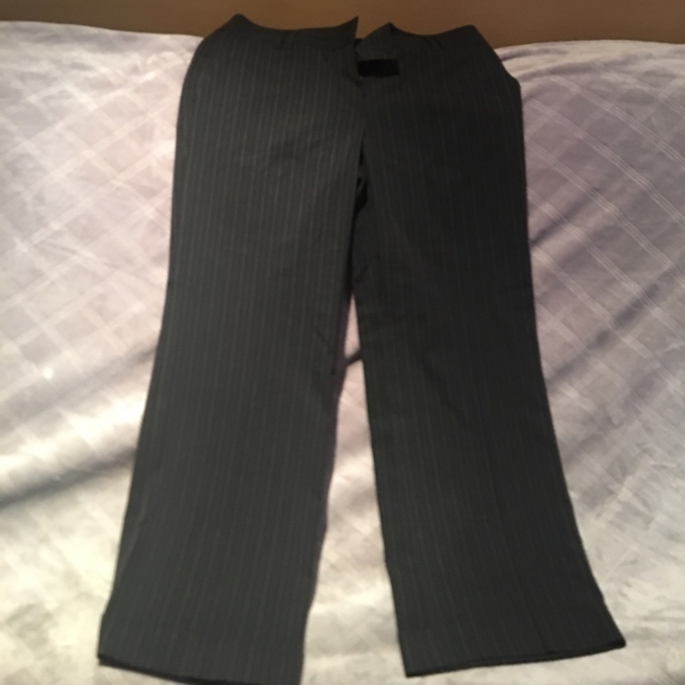 MK pin striped work slacks