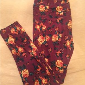 Burgundy TC lularoe