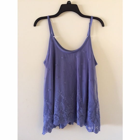 American Rag Tops - Lace Tank Top