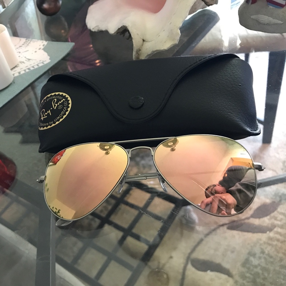 Authentic Ray bans sunglasses 58mm sunglasses