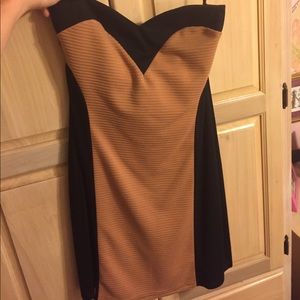 Two tone cocktail dress
