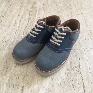 Florsheim Kennett Jr Blue Saddle Oxfords size 10