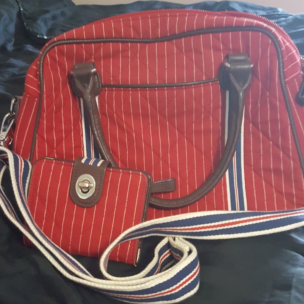 Vera Bradley bag w/ matching wallet