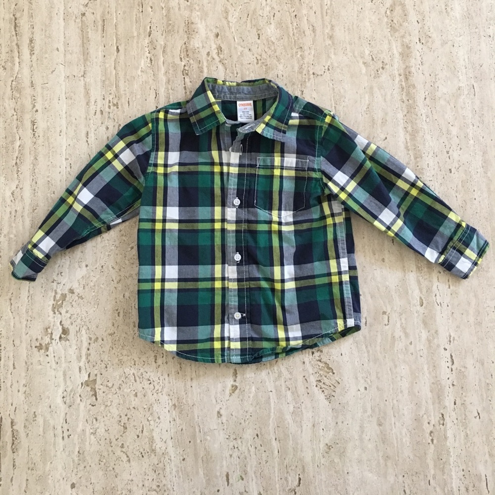 Gymboree Boys Button Up shirt size 2T