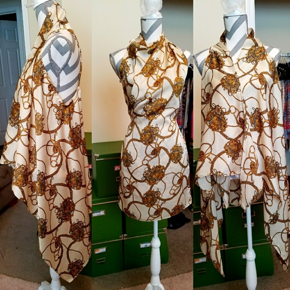 Silky Scarf Wrap