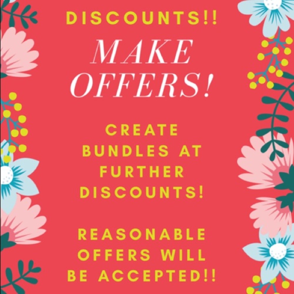 CLOSET CLEAROUT!  DISCOUNTED SHIPPING ON BUNDLES!