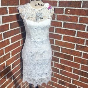 NWT---White lace dress
