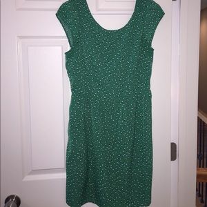 Women's poka dotted dress