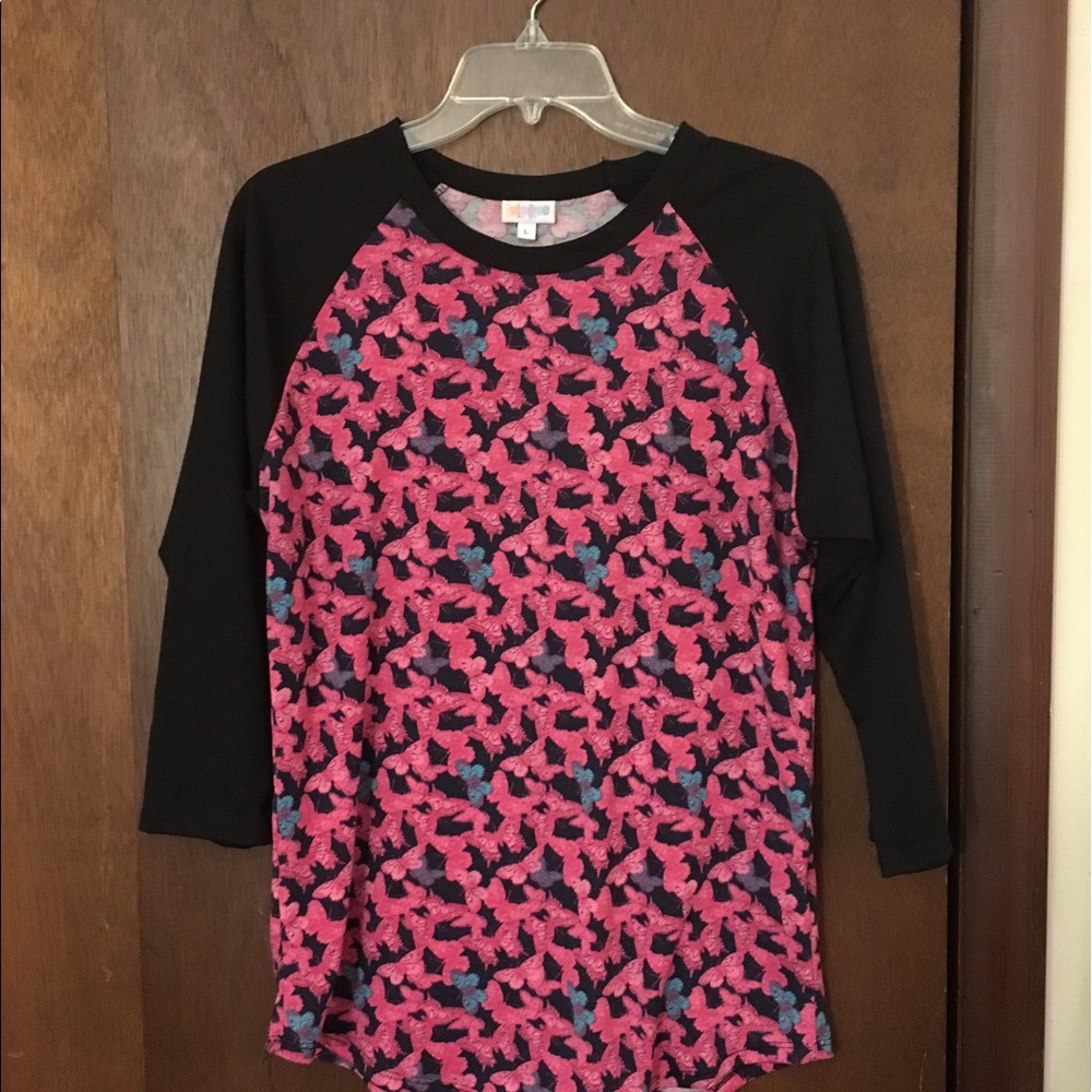 LuLaRoe Large Butterfly Print Randy
