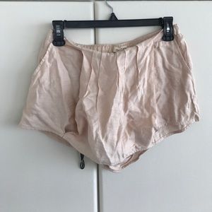 Pink/Beige Urban Outfitters Mini Skort