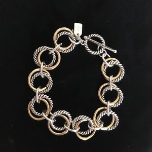 Ralph Lauren circle link toggle bracelet
