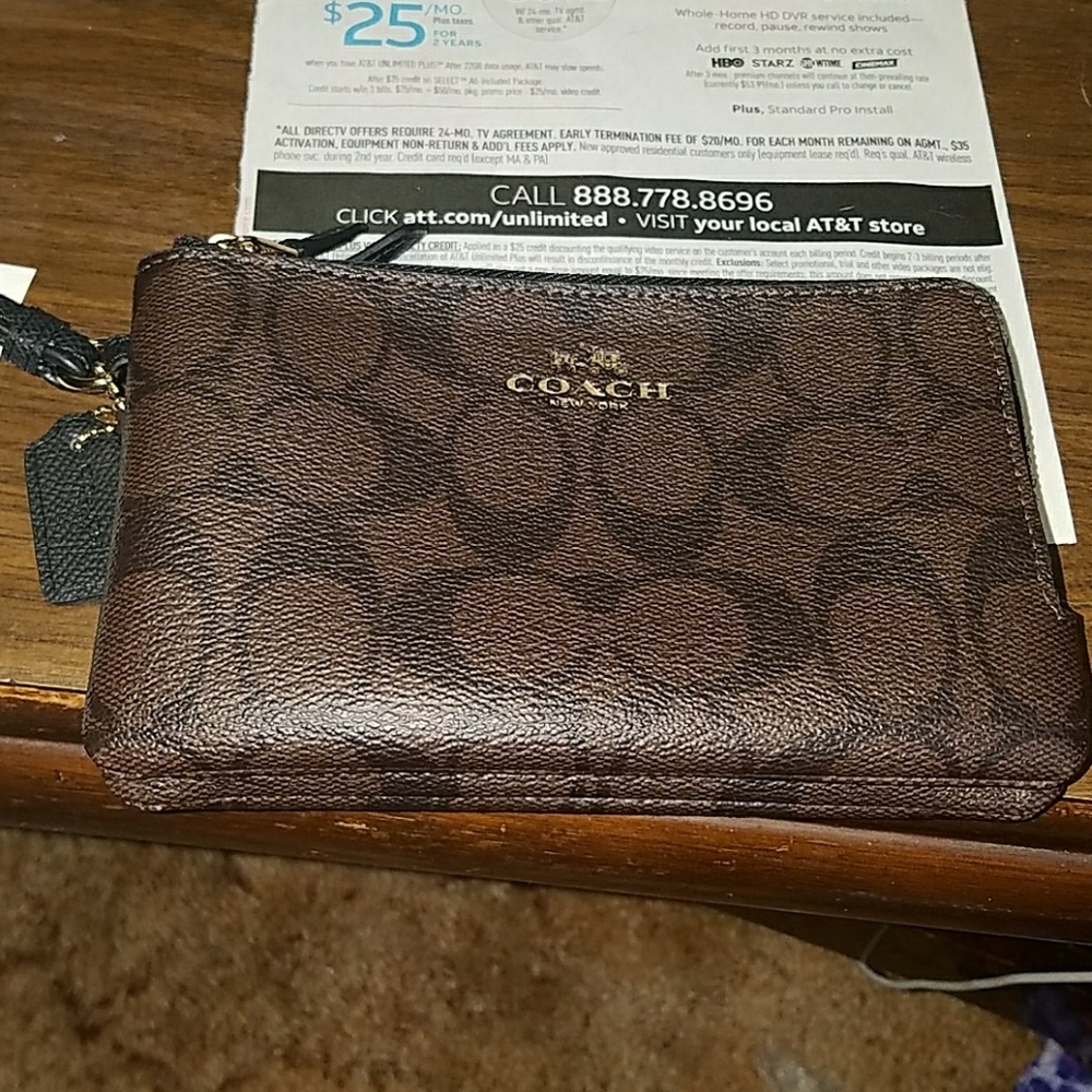 Coach wristlet
