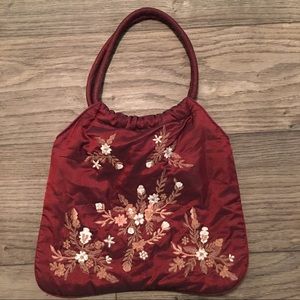 Vintage Embroidered Purse