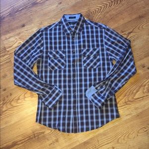 Men's Rue 21 Long-sleeved Shirt, Large-Slim Fit
