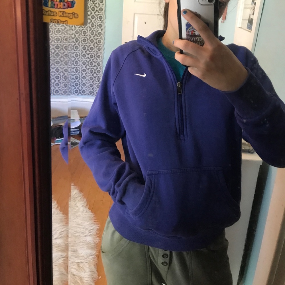 Vintage Nike half zip sweatshirt