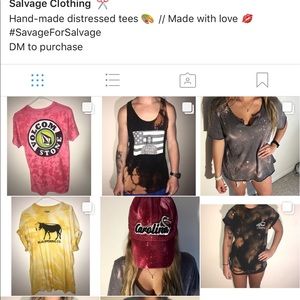 Destressed clothing