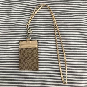 Coach Lanyard