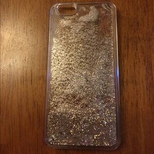 Gold glittery IPhone 6 case
