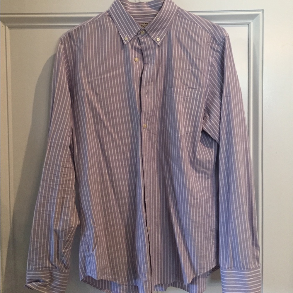 JCrew Woven Button Down