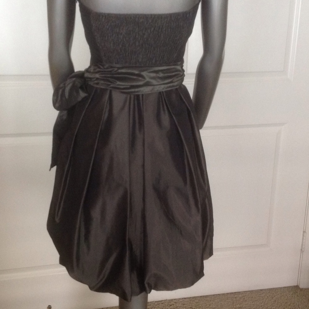 Zara Basic Strapless Formal Dress - Picture 4 of 8