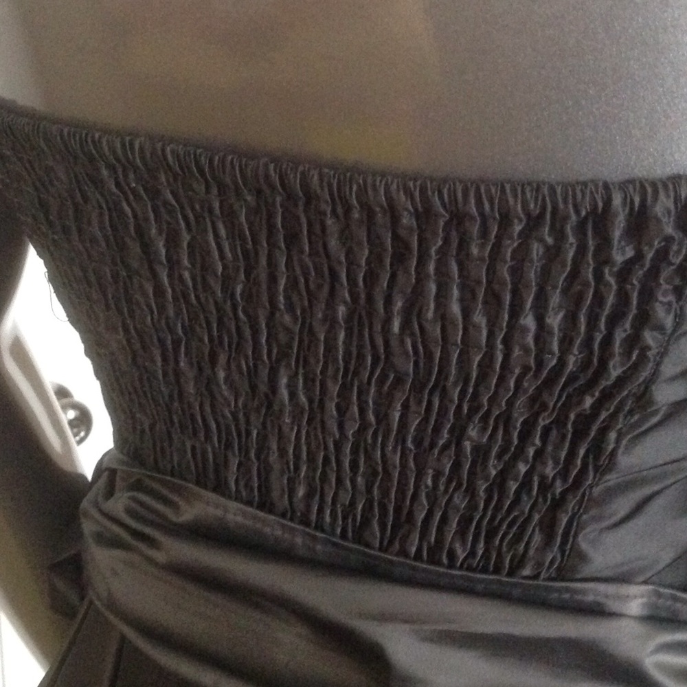 Zara Basic Strapless Formal Dress - Picture 7 of 8