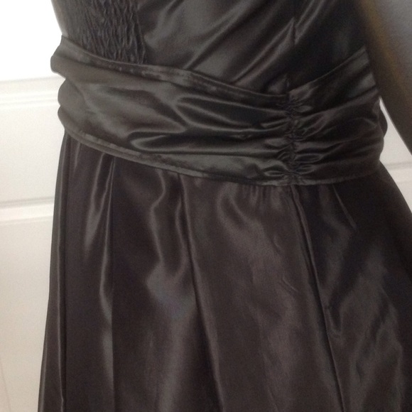 Zara Basic Strapless Formal Dress - Picture 6 of 8