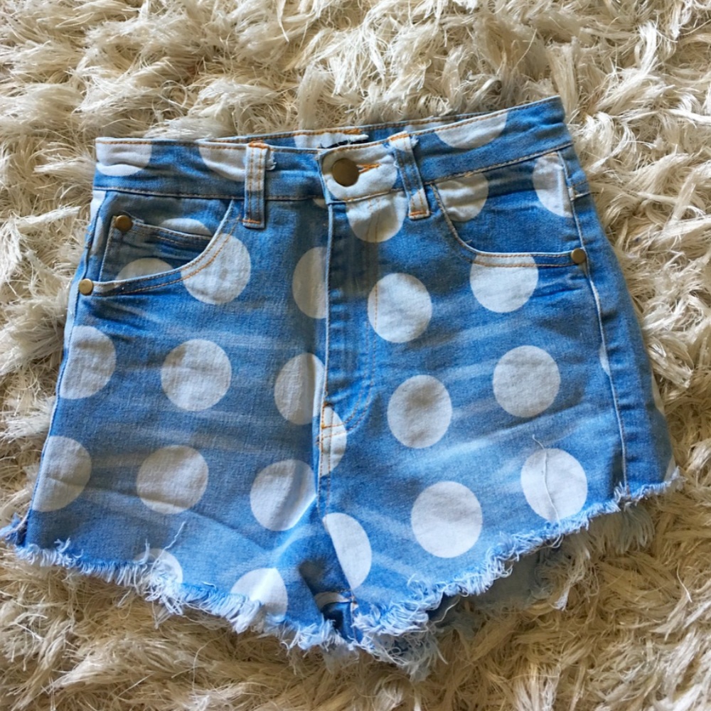 Fun jean shorts