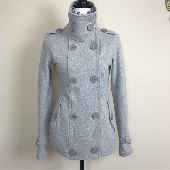 north face pea coat