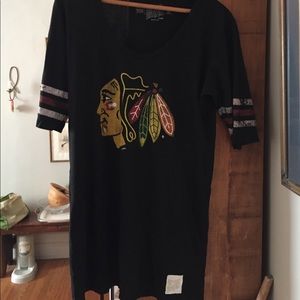 Blackhawks 'vintage' ladies' tshirt!
