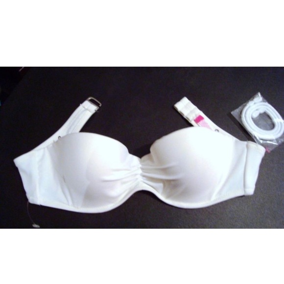 Victoria's Secret Other - New Victoria Secret white bandeau bikini top 34A