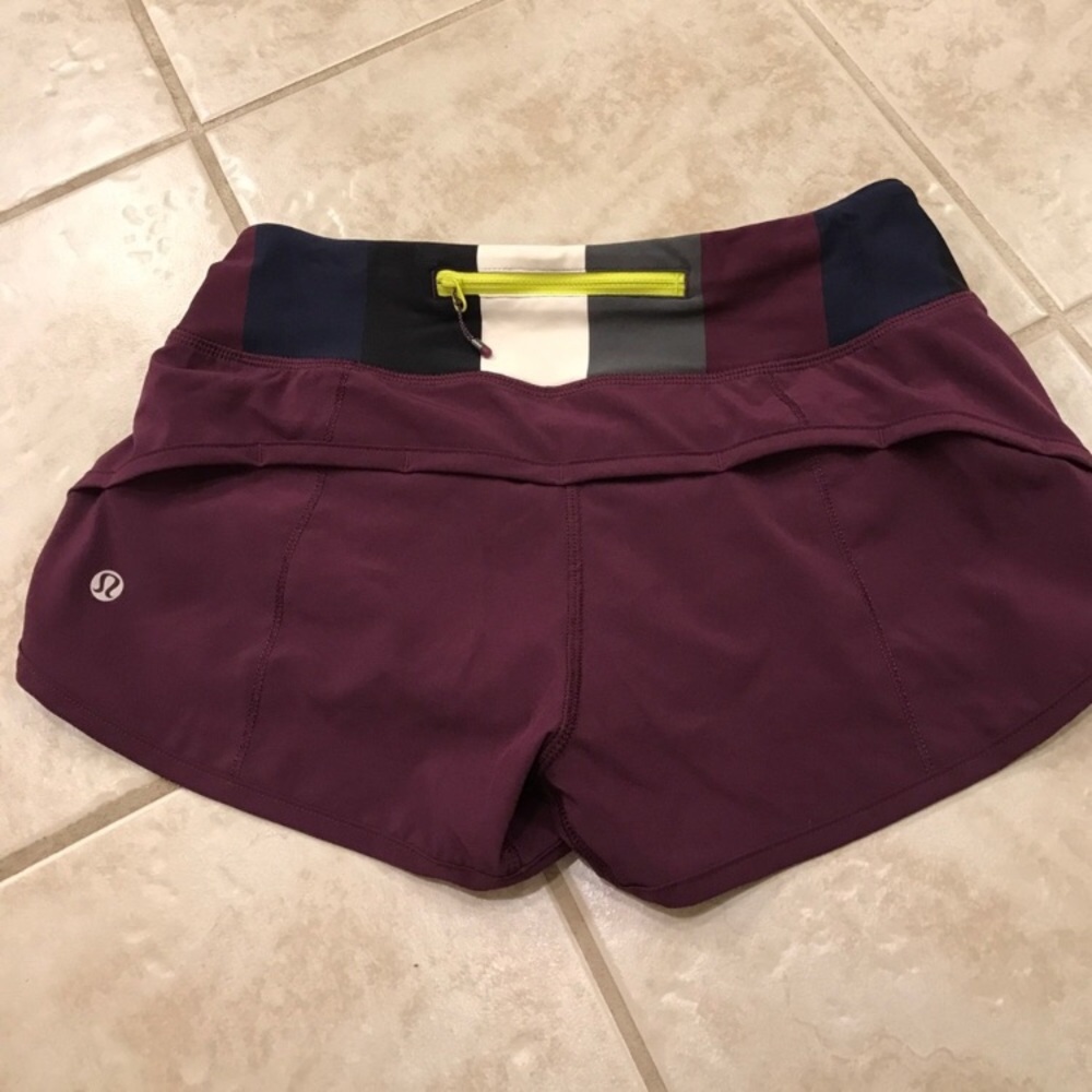 Lululemon speed shorts